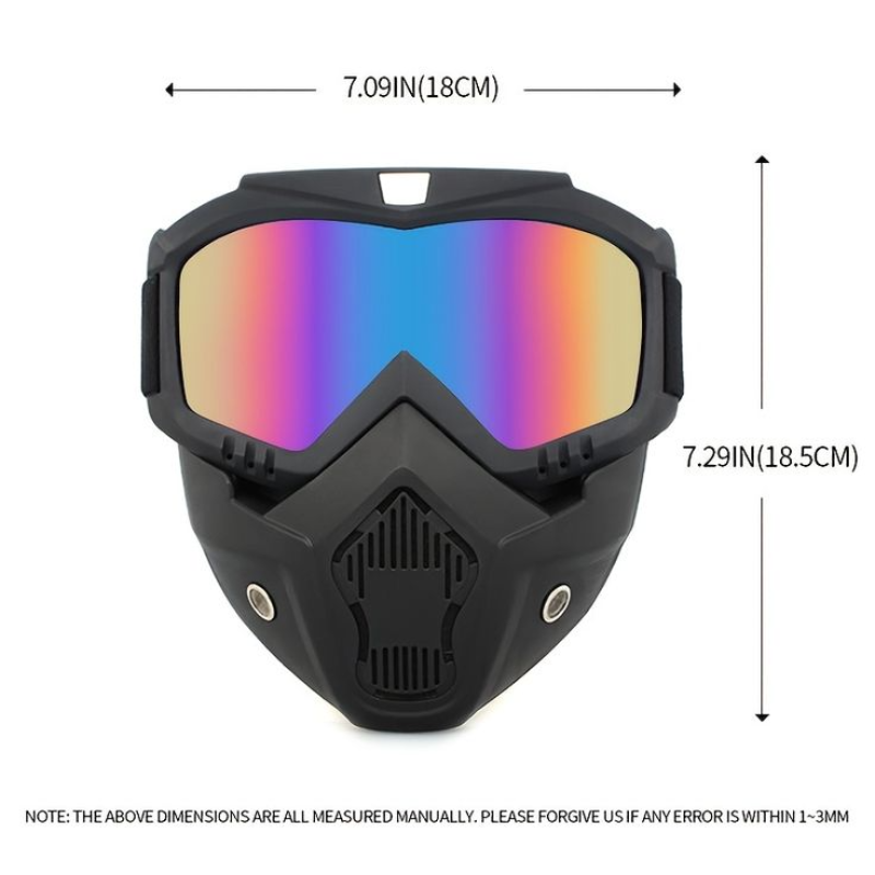 Motorcycle Full Face Mask